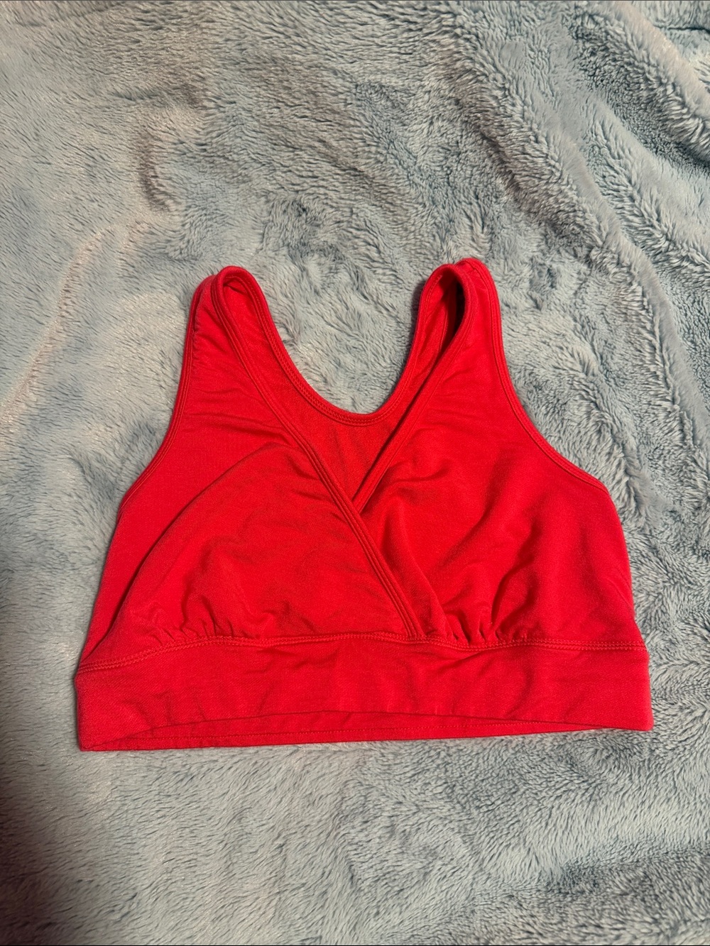 Kindred Bravely Red Wireless Nursing Sports Bra